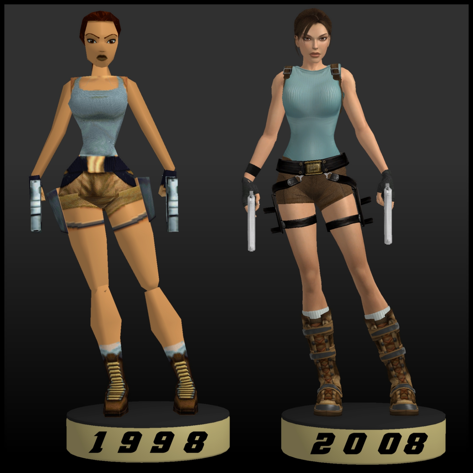 Lara Croft Comparison By LaraRules811 Sub Cultured