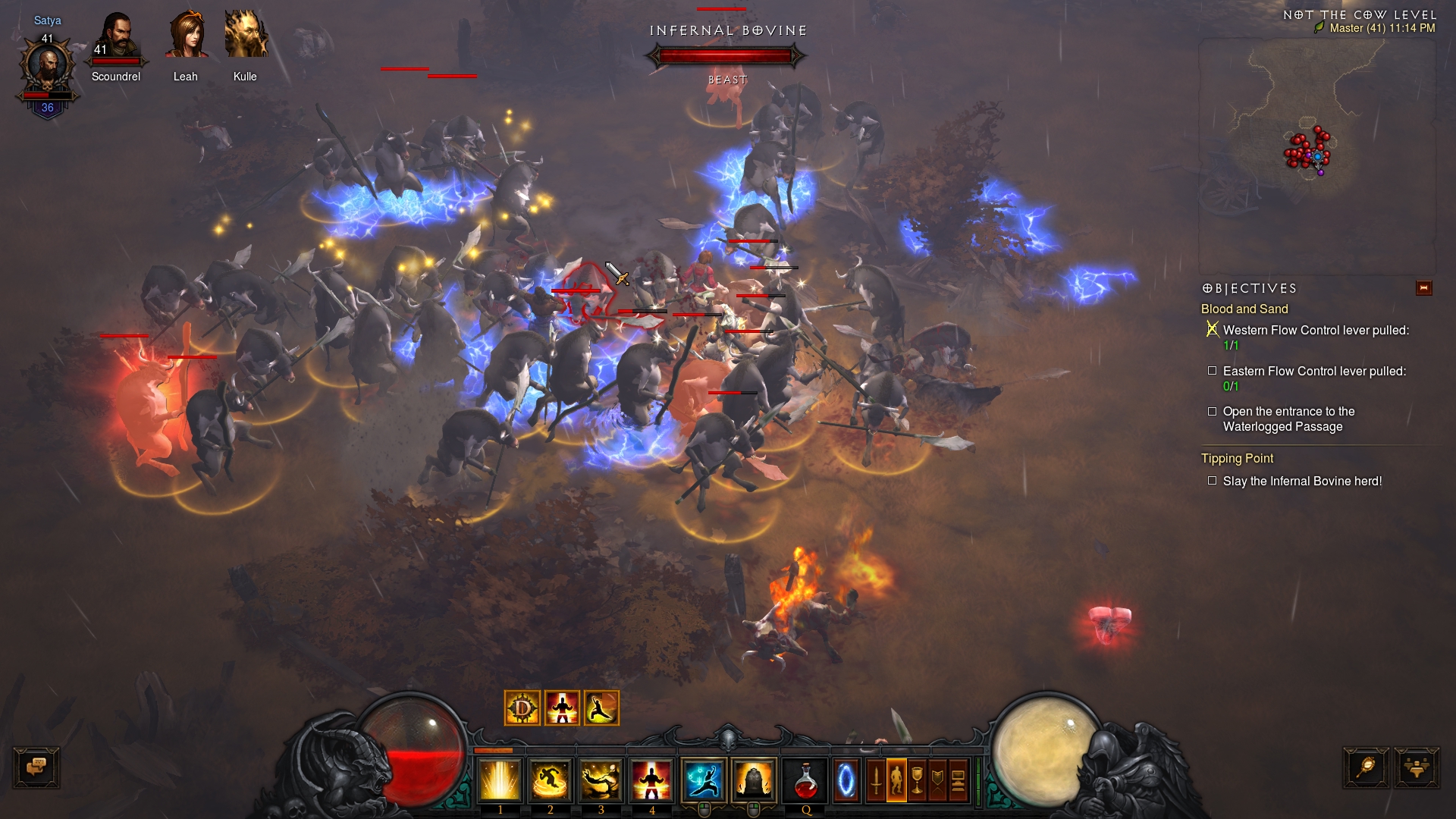 diablo 3 how to get to the not cow level