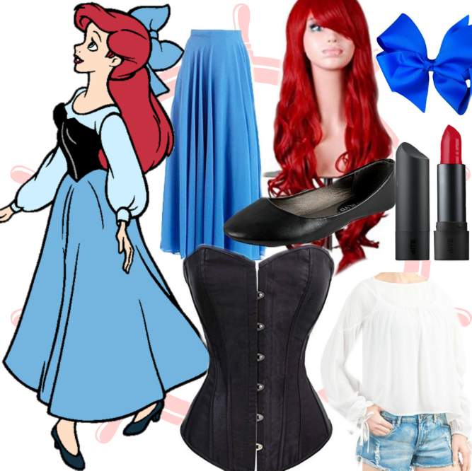 ariel the little mermaid human outfit
